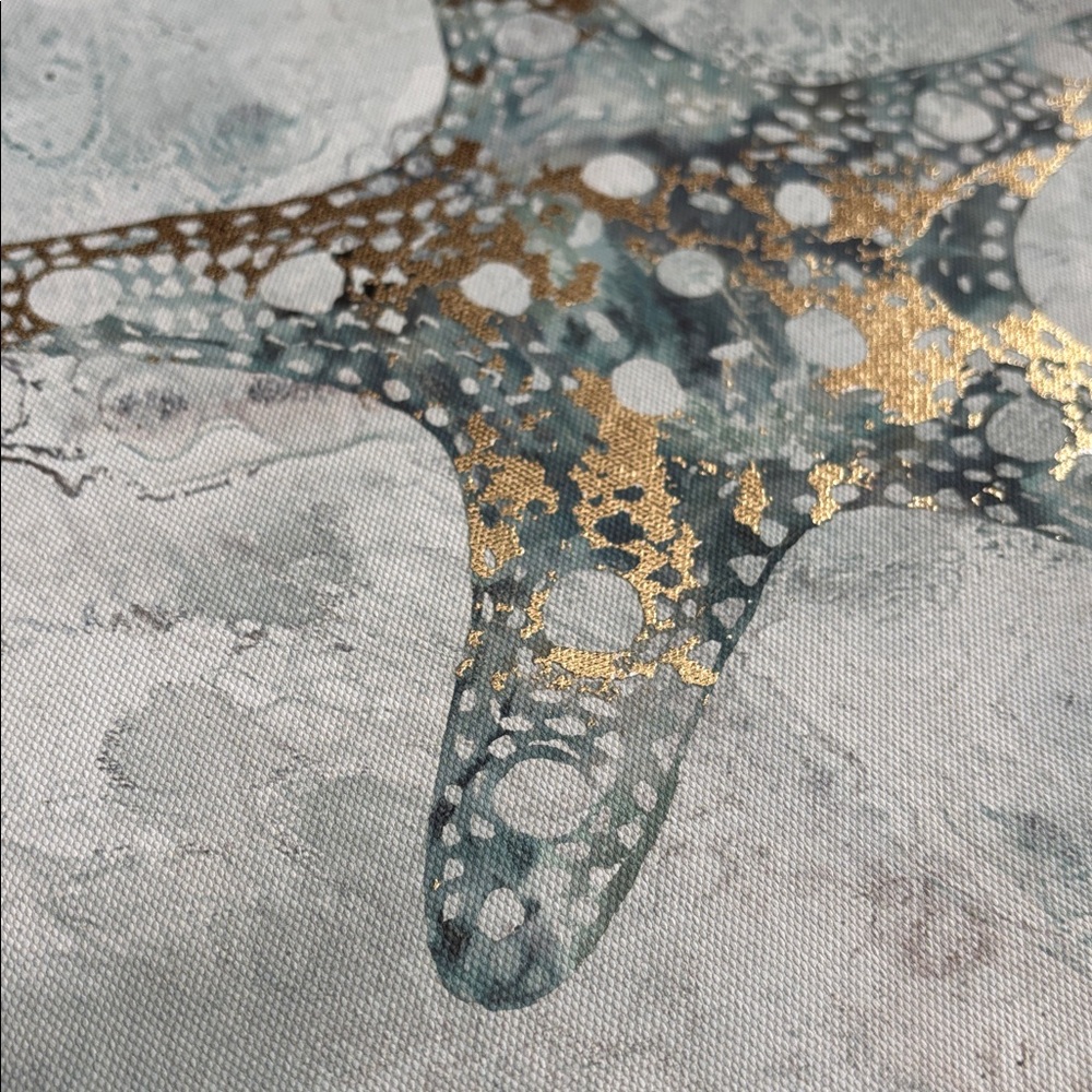 Starfish picture Canvas Wall Art - Picture 2 of 9